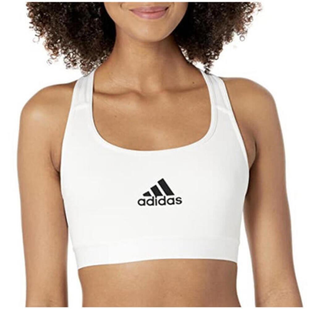 Adidas Women's Powerreact Training Medium Support Size MDD White New